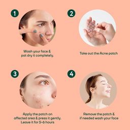 MOUNTAINOR Teens Bye Bye Pimples Acne Patch with Hydrocolloid & Tea Tree - 36 Patches image 3