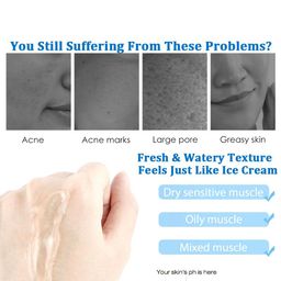 KURAIY Salicylic Acid Ice Cream Mask - 100ml Each image 4