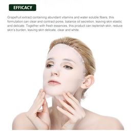 MONDSUB Set Of 3 Grape Fruit Face sheet Mask image 2