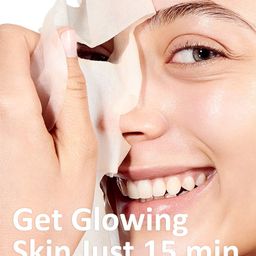 MasKing Unisex Pack of 2 Bamboo Facial Sheet Mask of Orange, Lemon & Grapefruit image 5