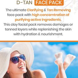 Ozone Set of 2 D-Tan Face Pack - 100 g Each image 3