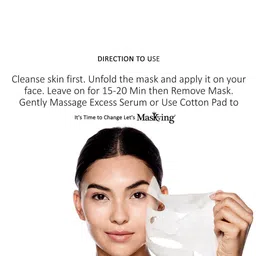 MasKing Set of 3 Litchi Facial Sheet Mask - 20 ml each image 5
