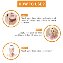 Lilium Set Of 2 Vitamin C Face Mask Hydrates & Brightens - 100g Each image 5