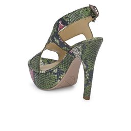 CARLO ROMANO Printed Platform Heels image 3