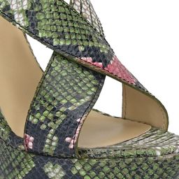 CARLO ROMANO Printed Platform Heels image 2