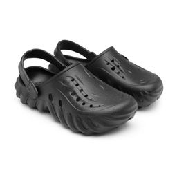 BERSACHE Men Self Design Backstrap Clogs image 1