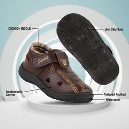 BAESD Kids Anti Skid Shoe Style Sandals-52