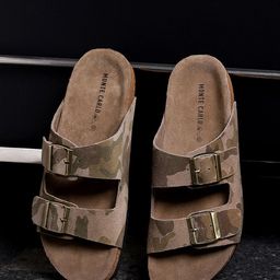 Monte Carlo Men Leather Comfort Sandals-9