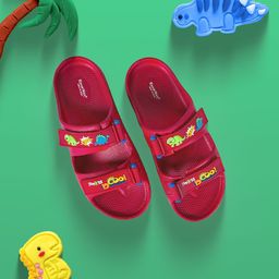 KazarMax Boys Self Design Waterproof Slip-On-24