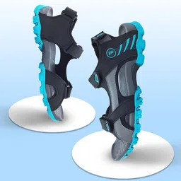 Action EVA Flotter Men Colourblocked Sports Sandals-image-11