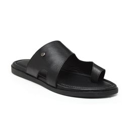 BEAVER Men Textured Leather Comfort Sandals-image-102
