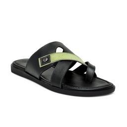 BEAVER Men Leather Slip-On Comfort Sandals-image-72