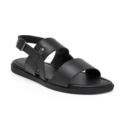 BEAVER Men Leather Comfort Sandals With Buckle-picture-33
