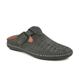Azzaro Black Men Shoe-Style Sandals-image-54