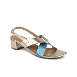 Inc 5 Colourblocked Block Heels With Backstrap-2