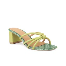 Inc 5 Strappy Knotted Block Heels-44