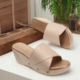 ICONICS Printed Open Toe Wedge-19