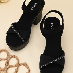 Rocia Women Open Toe Platform Heel Sandals-87