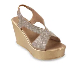 Metro Embellished Platform Heels-image-37