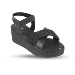 WALKWAY by Metro Textured Flatform Heels-34