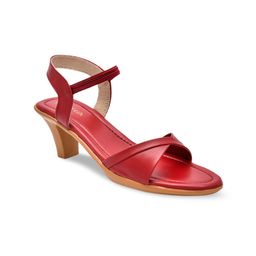 Padvesh Open Toe Block Heels With Backstrap-4