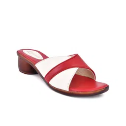Padvesh Colourblocked Block Heels-42