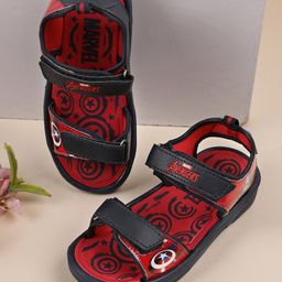 Kids Ville Boys Captain America Printed Sports Sandals-58
