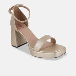 Lavie Embellished Party Block Sandals-5