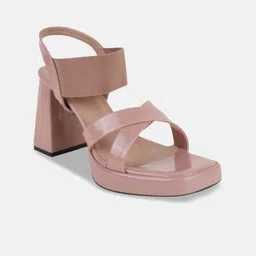 Lavie Embellished Party Block Sandals-28