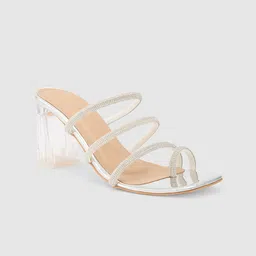 Sole To Soul Open Toe Block Heels-46