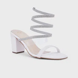 Sole To Soul Women Embellished Block Sandals-image-78