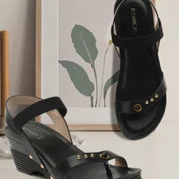 ICONICS Studded One Toe Platform Heels-24