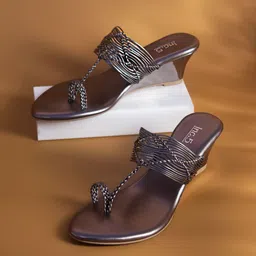 Inc 5 Strappy One Toe Wedge Heels-24