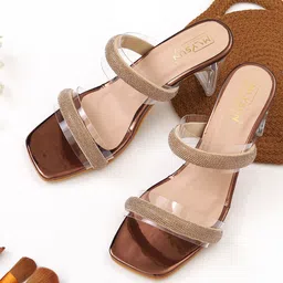 Maysun Embellished Open Toe Block Heels-4