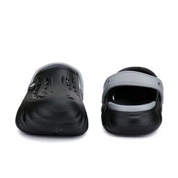 BERSACHE Men Textured Clogs image 2