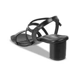 WALKWAY by Metro Open Toe Block Heels With Buckle Closure image 2