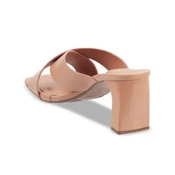 J.FONTINI Solid Open Toe Block Heels image 5