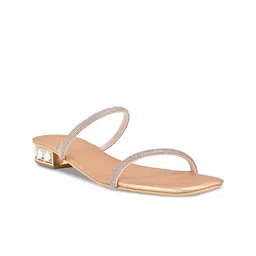 Rocia Embellished Open Toe Block Heels image 4