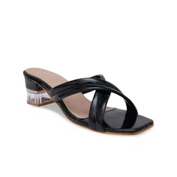 Misto Black Block Heels image 2