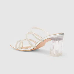 Sole To Soul Open Toe Block Heels image 3