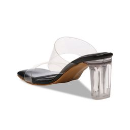 GNIST Open Toe Block Heels image 3
