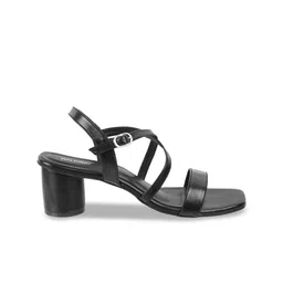 WALKWAY by Metro Open Toe Block Heels With Buckle Closure image 3