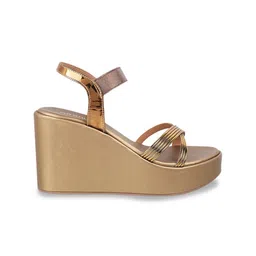Mochi Open Toe Synthetic Wedge Heels image 5
