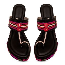 Aprajita Toor Printed Wedge Sandals image 3