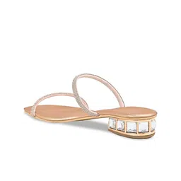 Rocia Embellished Open Toe Block Heels image 5