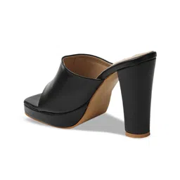 ELLE Open Toe Platform Heels image 3