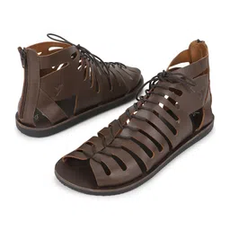 yoho Leather Gladiators Sandals image 5