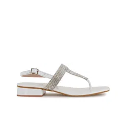 CORSICA Embellished Open Toe Backstrap Block Heels image 5