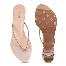 Mochi Open Toe Embellished Block Heels image 4