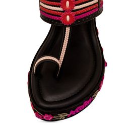 Aprajita Toor Printed Wedge Sandals image 4